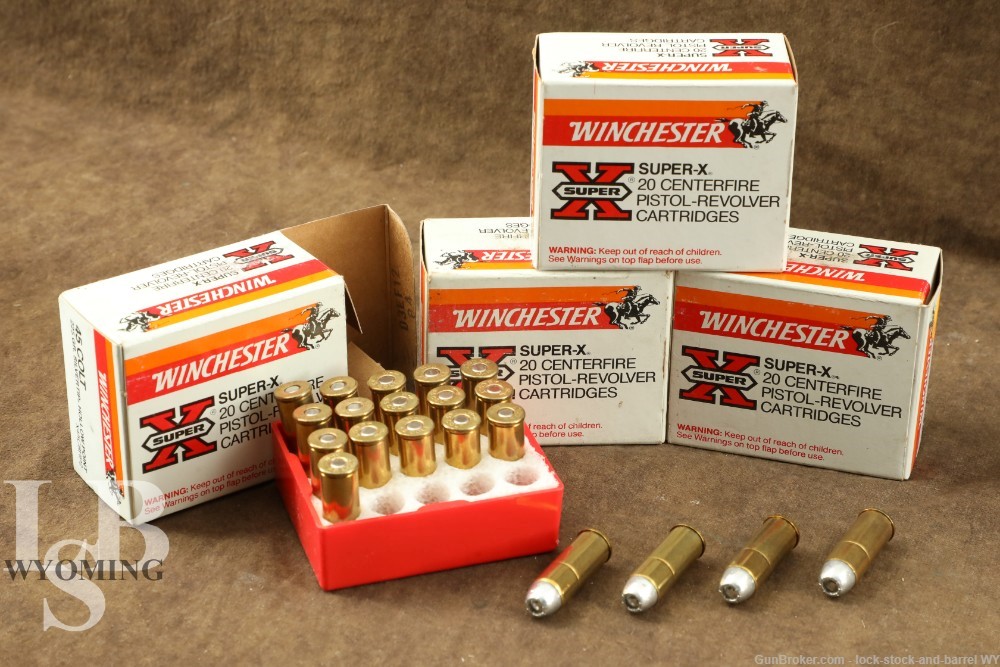 79x Winchester 45 Colt 225 gr Silvertip Ammo-img-0