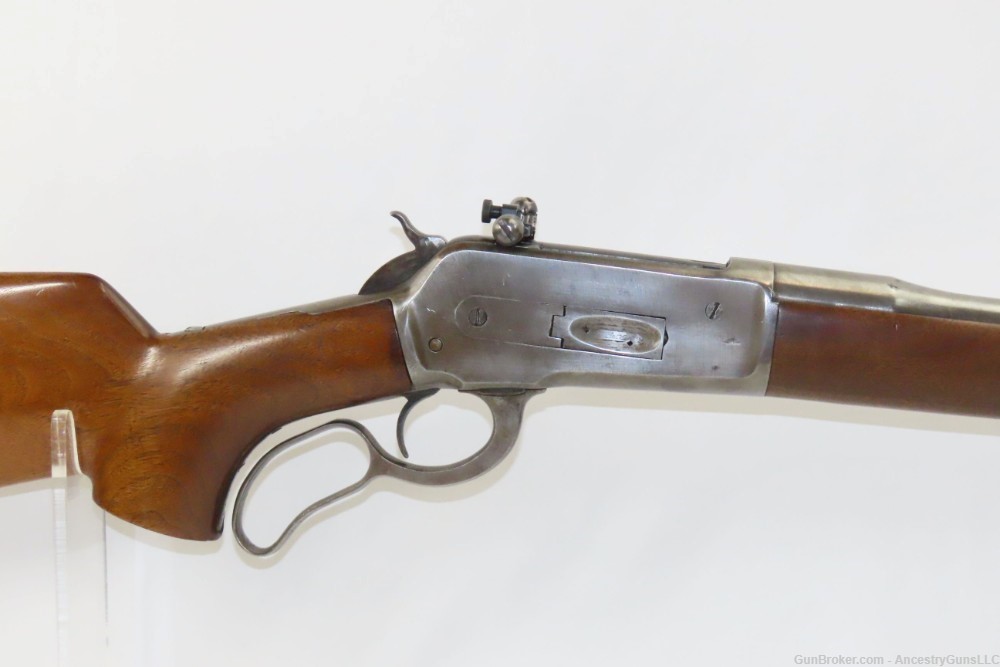 1888 Antique WINCHESTER M1886 Lever Action Rifle .35 Remington Conversion  -img-13