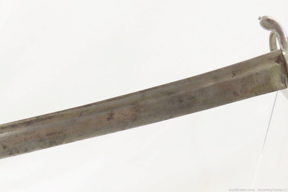 1700s/1800s Martial Sword with Etched Blade 23 ¾” Sharp Sword Possibly Impo-img-12