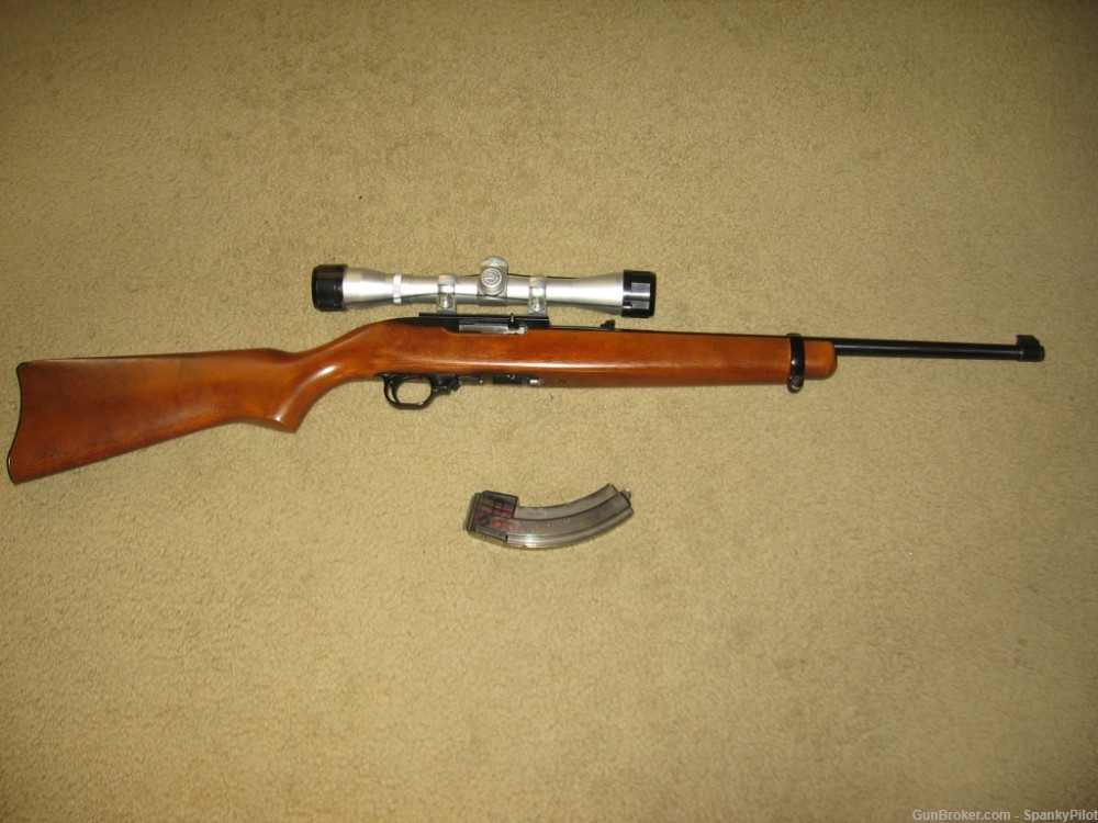 Ruger 10/22 with 4X32 Simmons scope-img-0