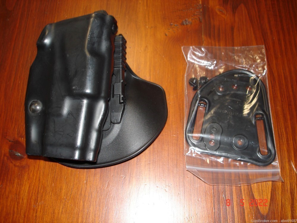 Safariland ALS holster paddle belt loop system with clip assembly Glock 26-img-0