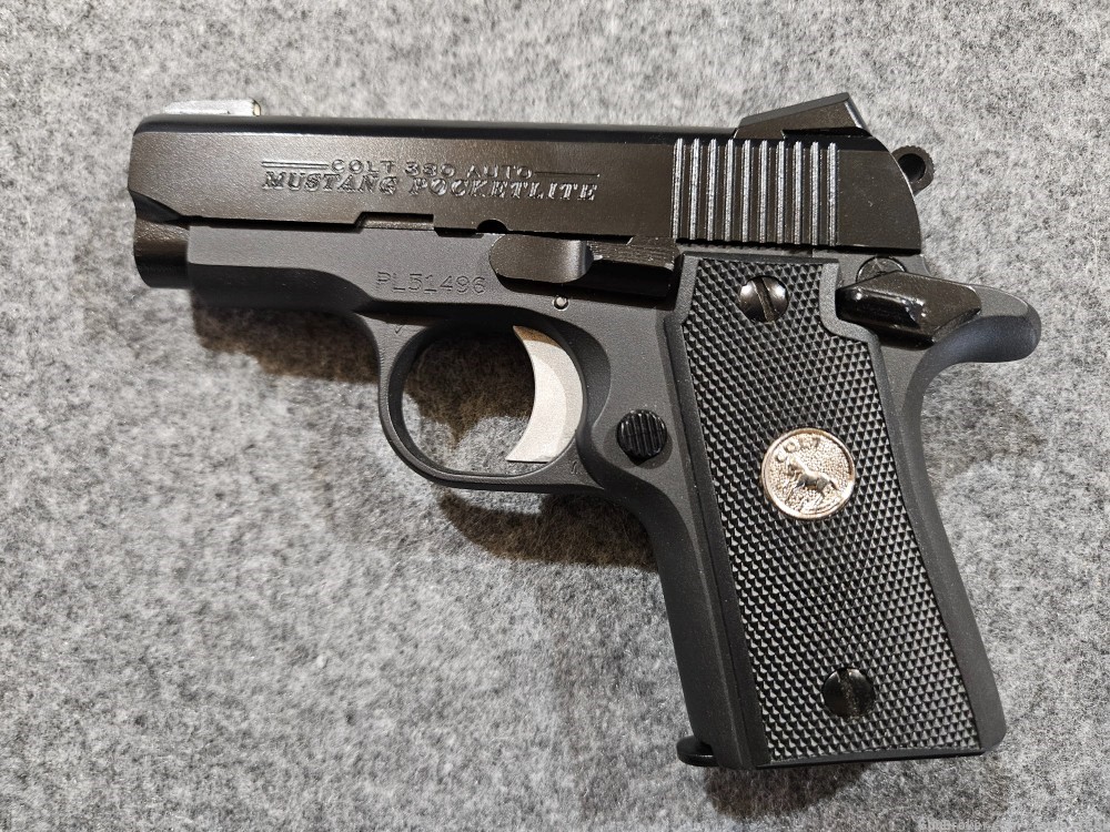 Colt Mustang 380acp with custom work-img-2