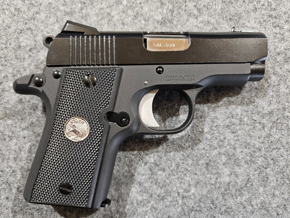Colt Mustang 380acp with custom work-img-1