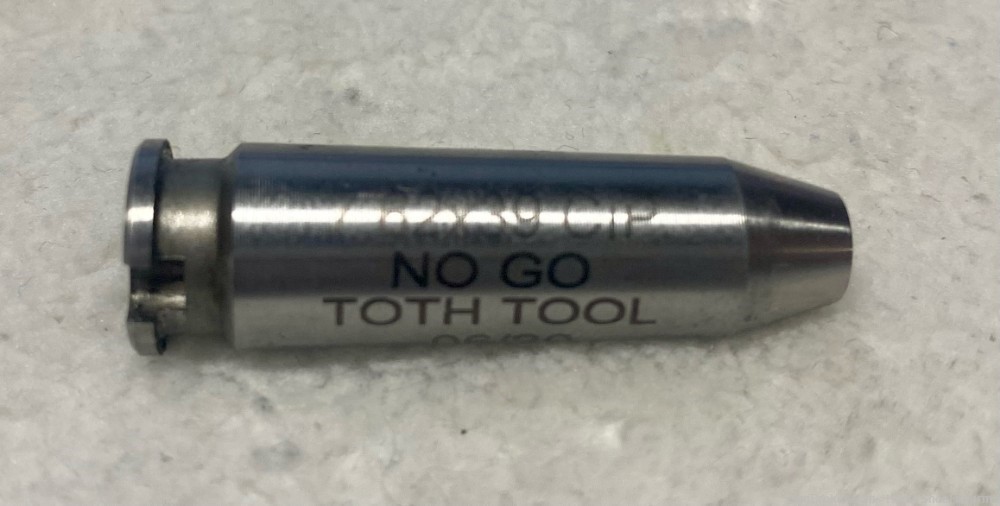 Toth Tool 7.62x39 CIP No-Go Gauge 06/20 Silver-img-0