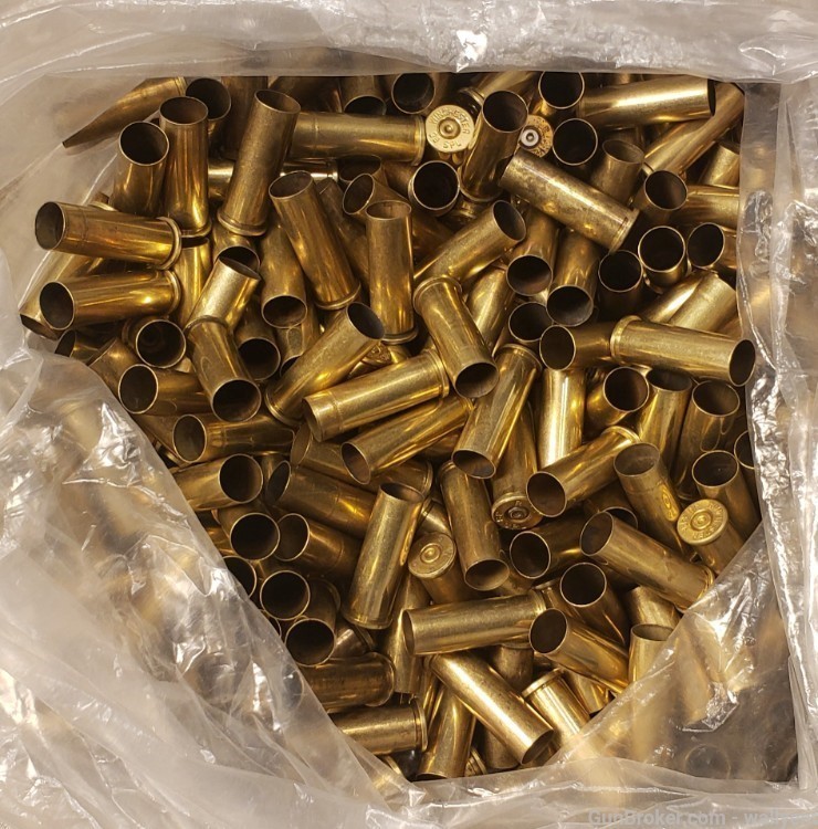 38 Special Brass Casings 250+pcs range pickups once fired -img-0