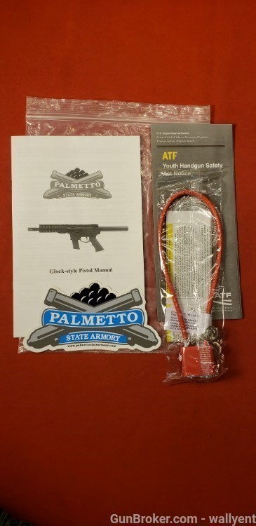 Glock-style Pistol Manual Lock Sticker Palmetto State Armory-img-0