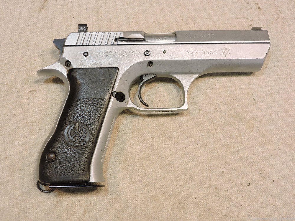 IMI Jericho 941F 9mm Semi-Auto Stainless Pistol in Case-img-1