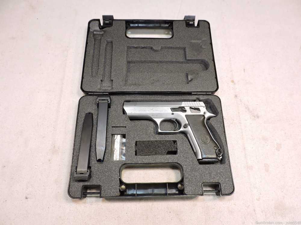 IMI Jericho 941F 9mm Semi-Auto Stainless Pistol in Case-img-0