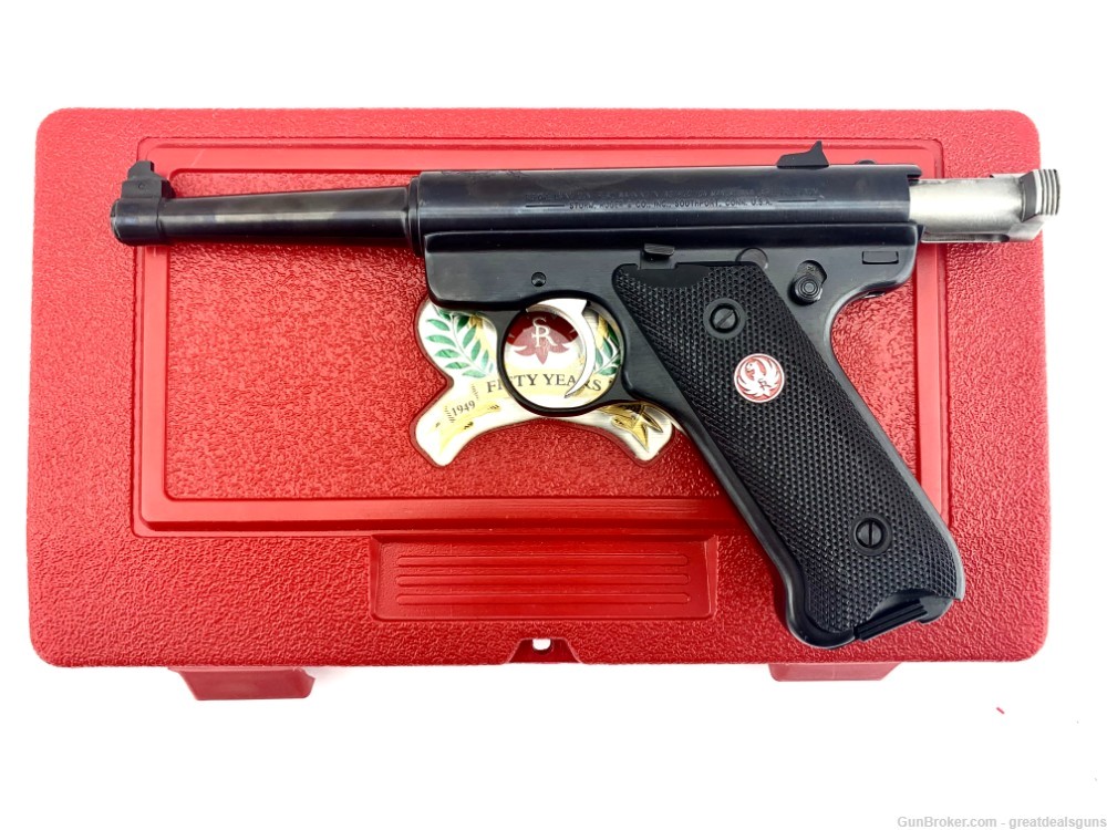 Ruger mark II Semi Automatic Pistol Cal: 22lr 5.0 -img-1