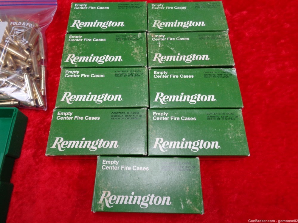 300 Brass RCBS FL Die Set Dies 222 Remington Magnum Rem Mag Box Unprimed -img-4