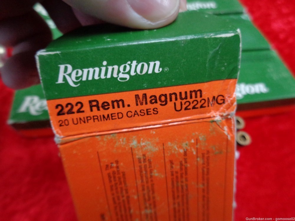 300 Brass RCBS FL Die Set Dies 222 Remington Magnum Rem Mag Box Unprimed -img-5