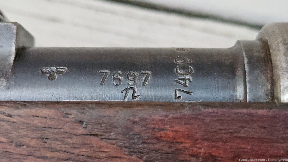 1940 147 Code WWII German K98 98K K98K Mauser WW2 Vet Bring back JP Sauer-img-6