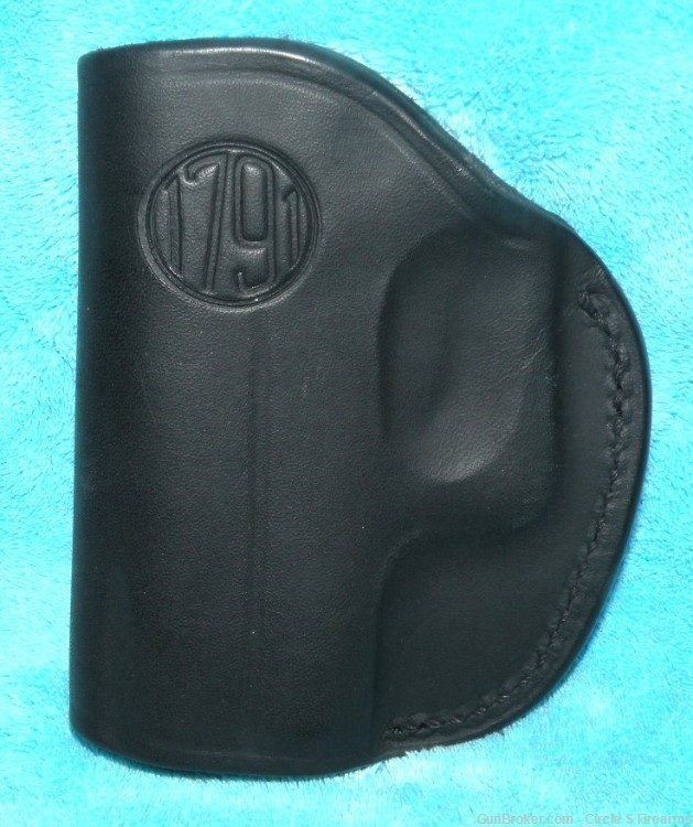 1791 Black Gun Leather Holster RH IWB  for Hellcat P365 etc. -img-4