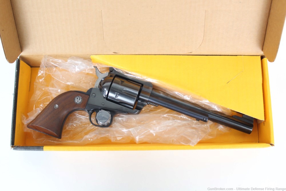 Excellent New Model Blackhawk Chambered in 45 Colt 7.5" Barrel Blued-img-5
