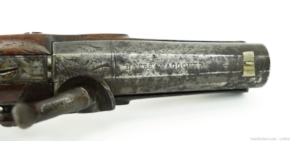 Rare Hawes & Waggoner Henry Deringer Pistol Copy (AH3781)-img-4