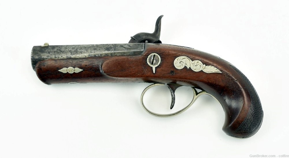 Rare Hawes & Waggoner Henry Deringer Pistol Copy (AH3781)-img-5