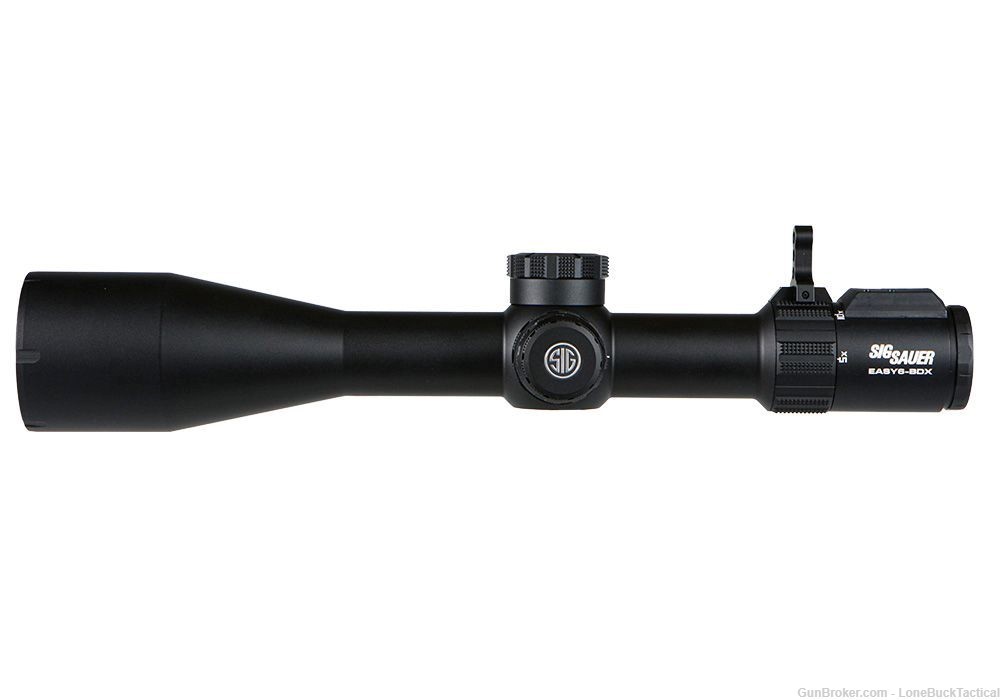 SIG SAUER EASY6BDX 5-30X56MM 34MM MRAD BLK and Alpha2 34mm Scope Mount-img-2