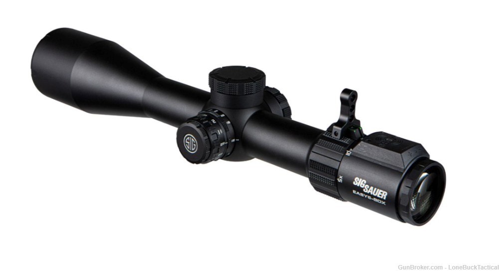 SIG SAUER EASY6BDX 5-30X56MM 34MM MRAD BLK and Alpha2 34mm Scope Mount-img-3