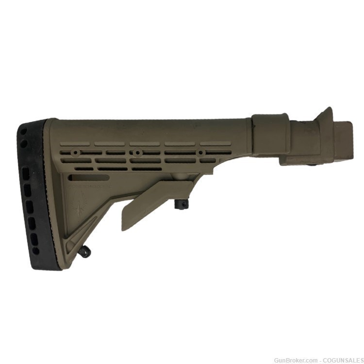 AK47 FDE Polymer Upgrade Kit Kicklite Stock + Hogue + 1 30 RD Bulgarian Mag-img-2