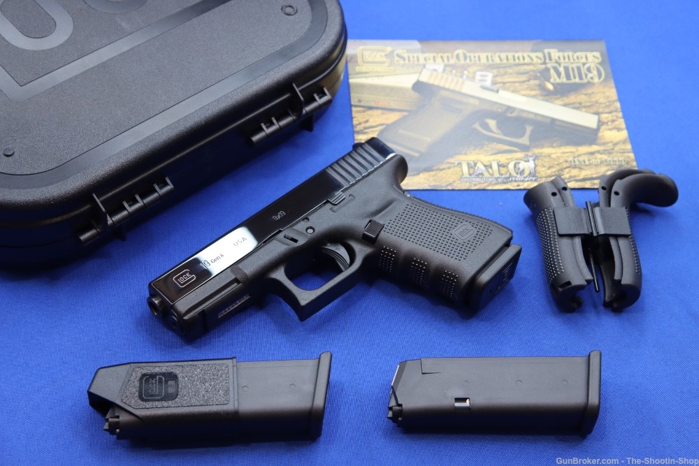 Glock G19 GEN4 Pistol SPECIAL OPERATIONS FORCES M19 9mm TALO Gun 1 of 1000 -img-0