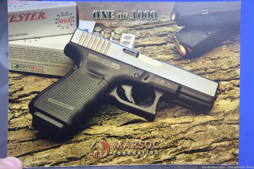 Glock G19 GEN4 Pistol SPECIAL OPERATIONS FORCES M19 9mm TALO Gun 1 of 1000 -img-26