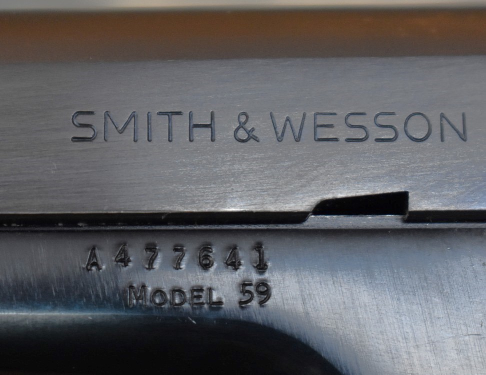S&W Model 59 in 9mm made 1978-79-img-2
