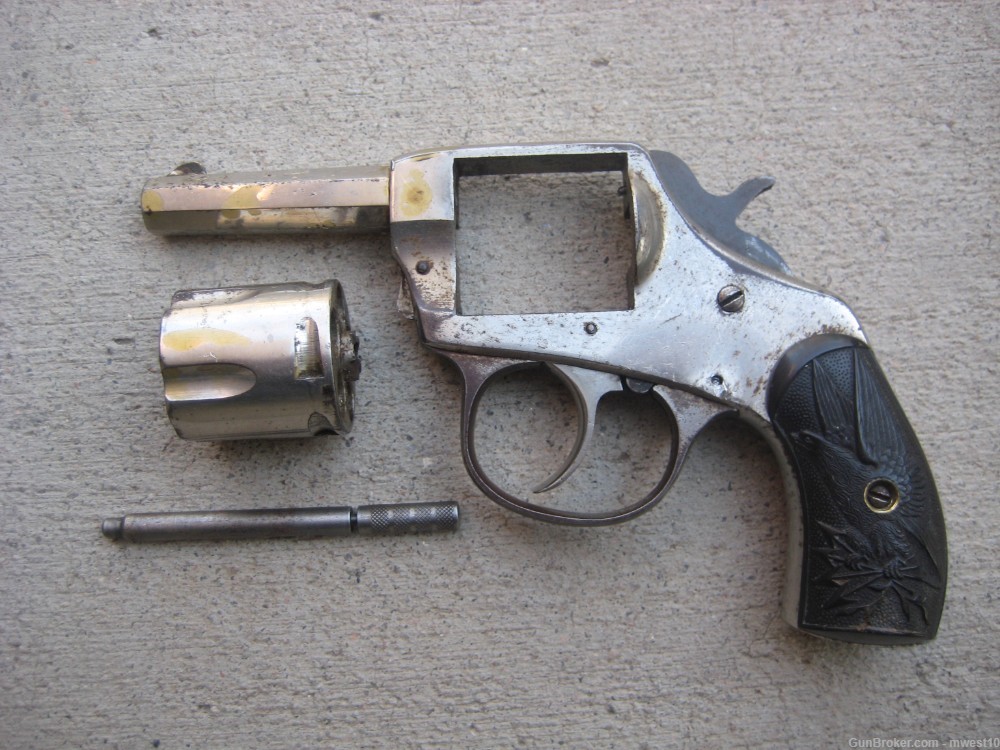 Iver Johnson American Bulldog Revolver Antique-img-8