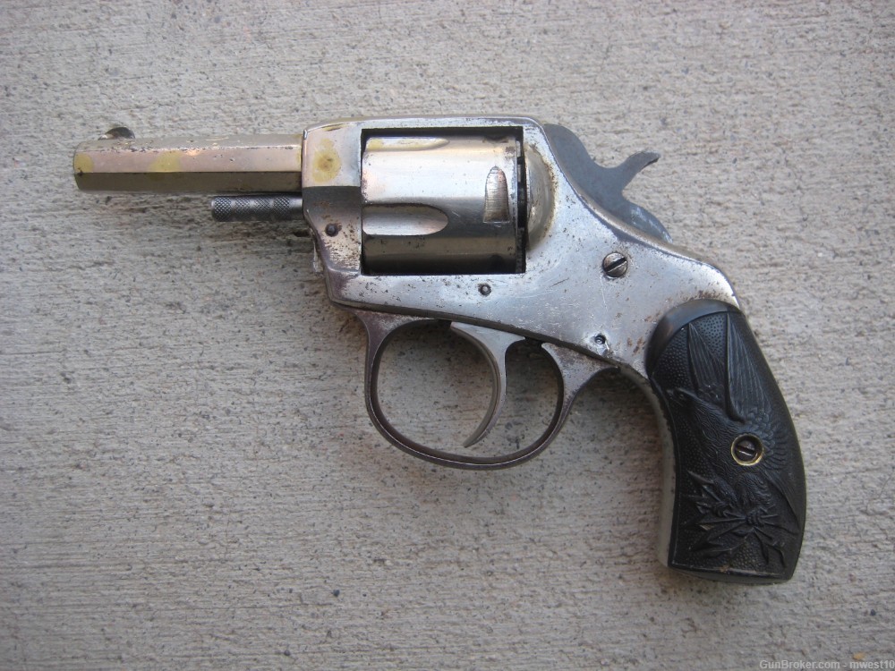 Iver Johnson American Bulldog Revolver Antique-img-3