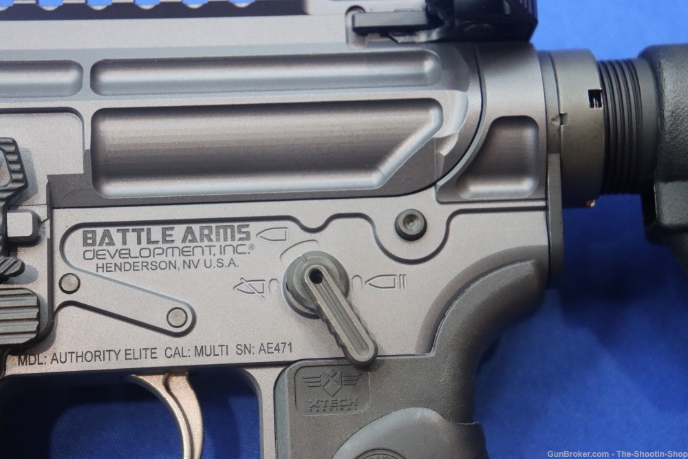 Battle Arms Development BAD AUTHORITY ELITE AR15 Rifle 5.56MM 16" Grey NEW -img-29