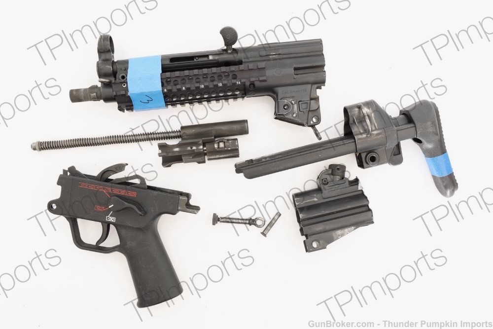 HK MP5A3 Heckler & Koch Mp5 Parts Kit 3 position Pack Surefire Rail Mp5 H&K-img-1