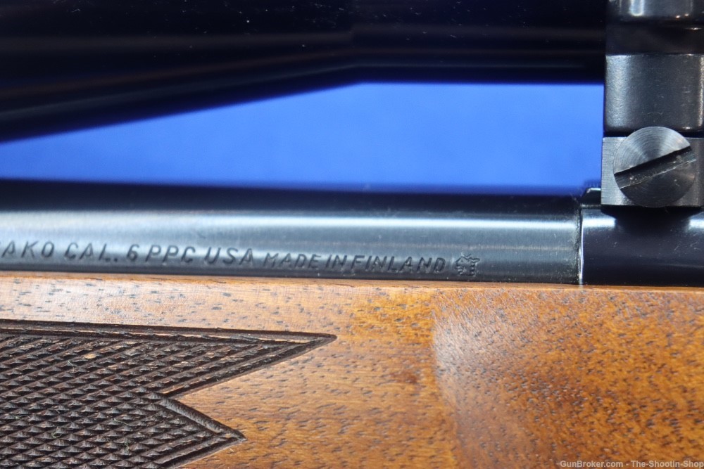 SAKO Model 6PPC Rifle 6MM PPC 24" Heavy Target LEUPOLD 36X BENCHREST Scope-img-18