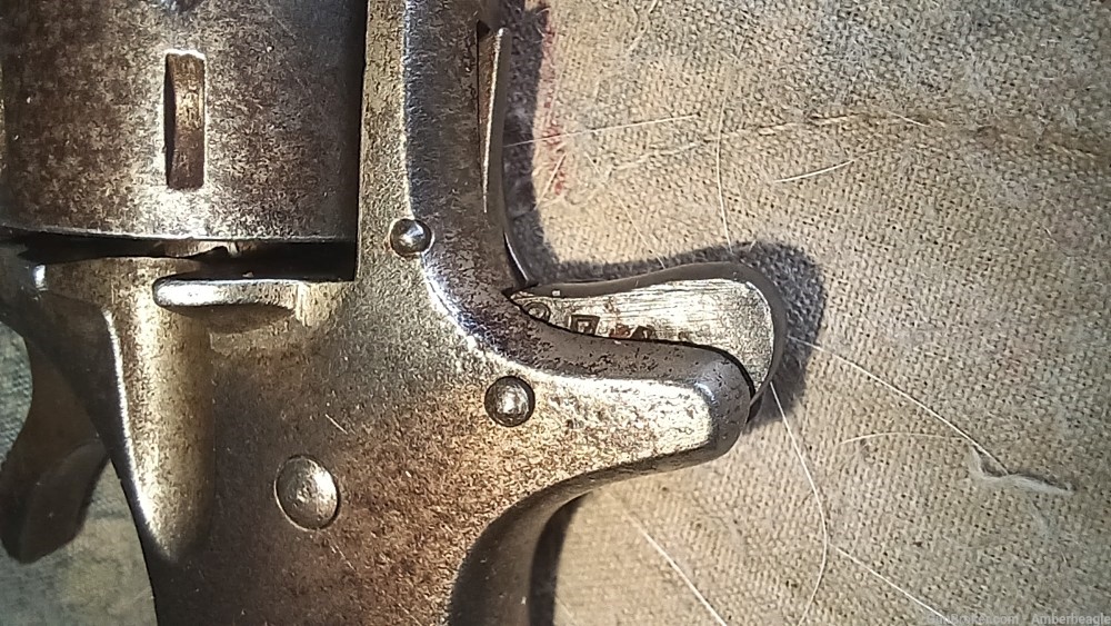 Antique  .22 short revolver  (needs repair)-img-6