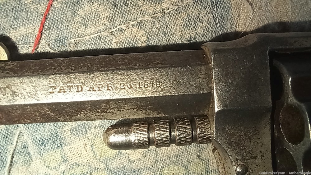 Antique  .22 short revolver  (needs repair)-img-4