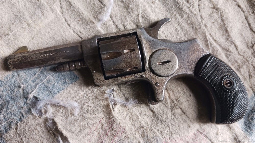 Antique  .22 short revolver  (needs repair)-img-1