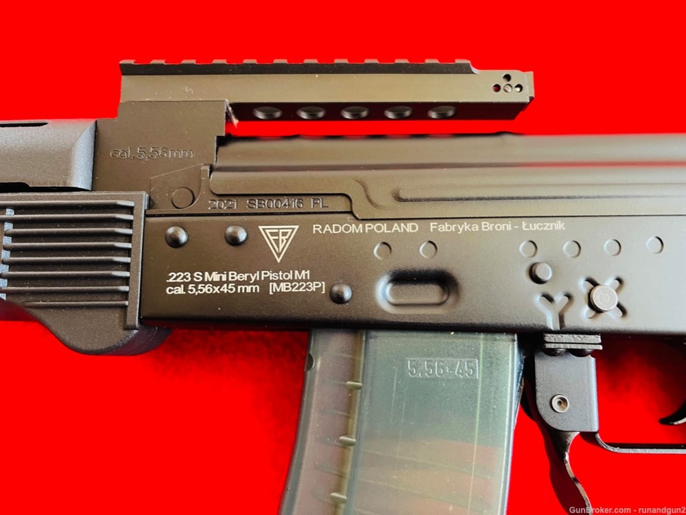 FB Radom Poland Mini Beryl 5.56 Pistol Polish WBP AK47 AK74-img-3