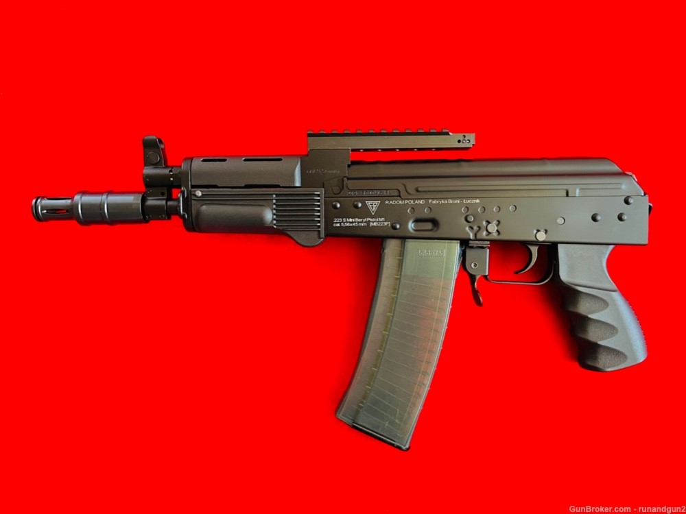 FB Radom Poland Mini Beryl 5.56 Pistol Polish WBP AK47 AK74-img-0