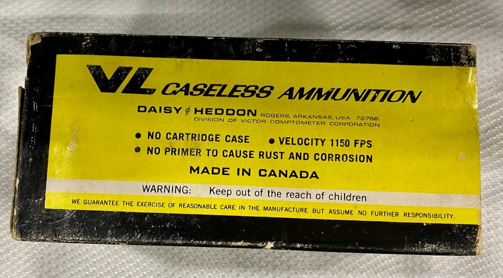 1000 Rds of Daisy Hedden VL ammo, caseless 22-img-1