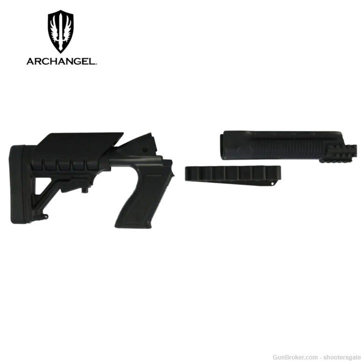 Tactical Stock System for Moss-500/590/Shell Carrier, FREE SHIPPING-img-2