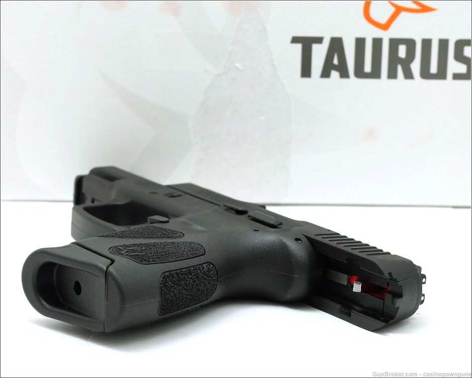 TAURUS G2C 9mm Semi Auto Pistol w/ 2 Magazines & Box - Excellent --img-5
