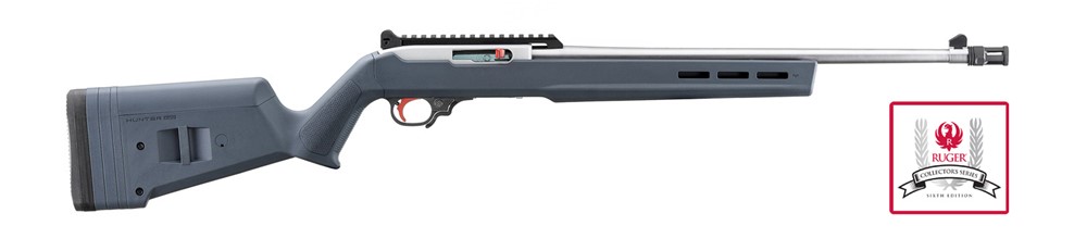 Ruger Collector's Series 60th Anniversary Gray Stainless 10/22 18.5in 31260-img-0