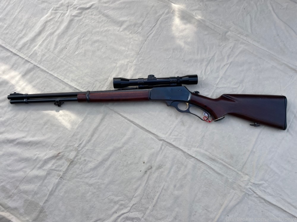 Marlin Model 336 Lever Action Rifle in 35 Remington w/ Scope-img-17