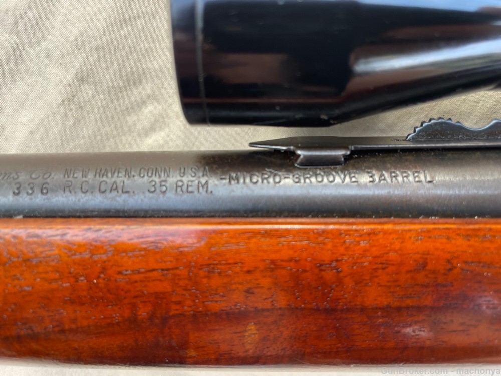 Marlin Model 336 Lever Action Rifle in 35 Remington w/ Scope-img-24