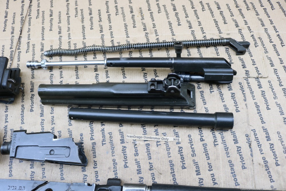 Galil ARM Parts Kit Israeli IMI Milled Receiver AK47 Rare Intact Front Stub-img-7