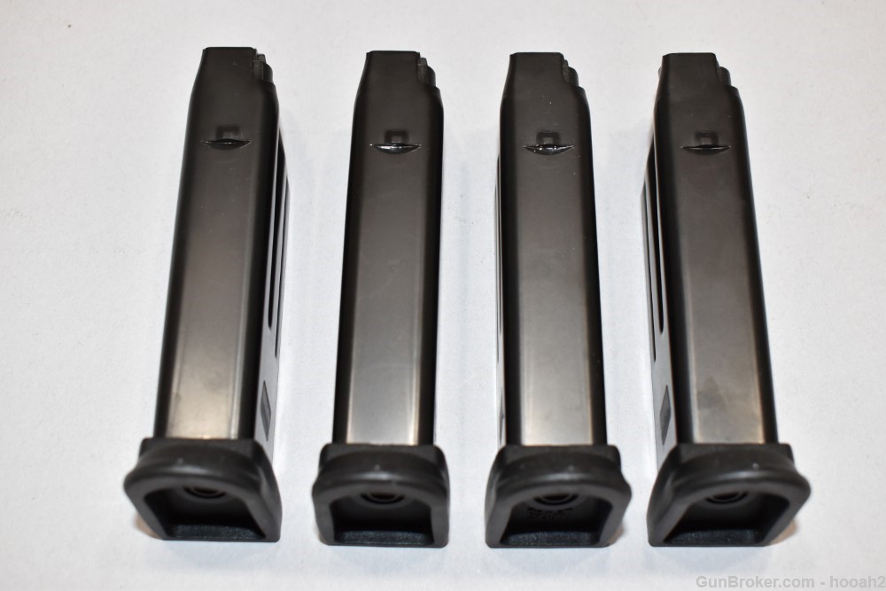 4 H&K USP9 P2000 10 Rd 9mm Pistol Magazines Zipper Back -img-5