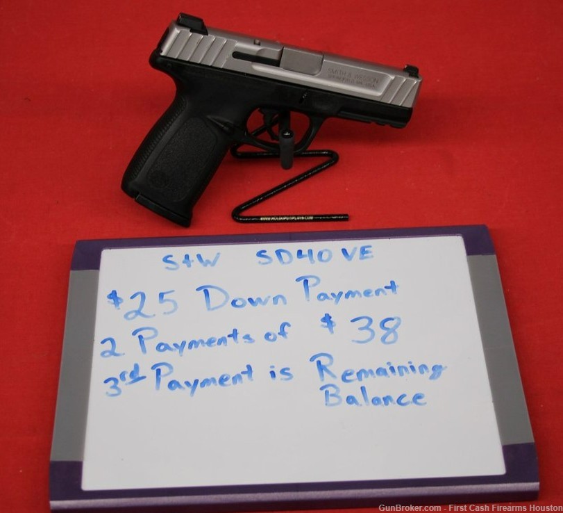 Smith & Wesson, SD40 VE, .40 s&w, Used, LAYAWAY TODAY-img-1