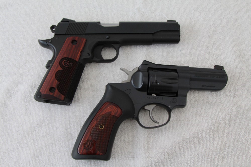 Colt 1911 & Ruger GP100 Wiley Clapp Set -img-0