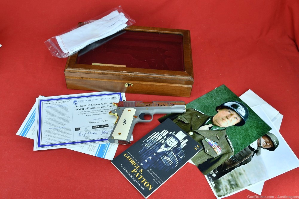LIMITED Colt Government Model 1911 *GEN. GEORGE S. PATTON, #65 of 500*-img-2