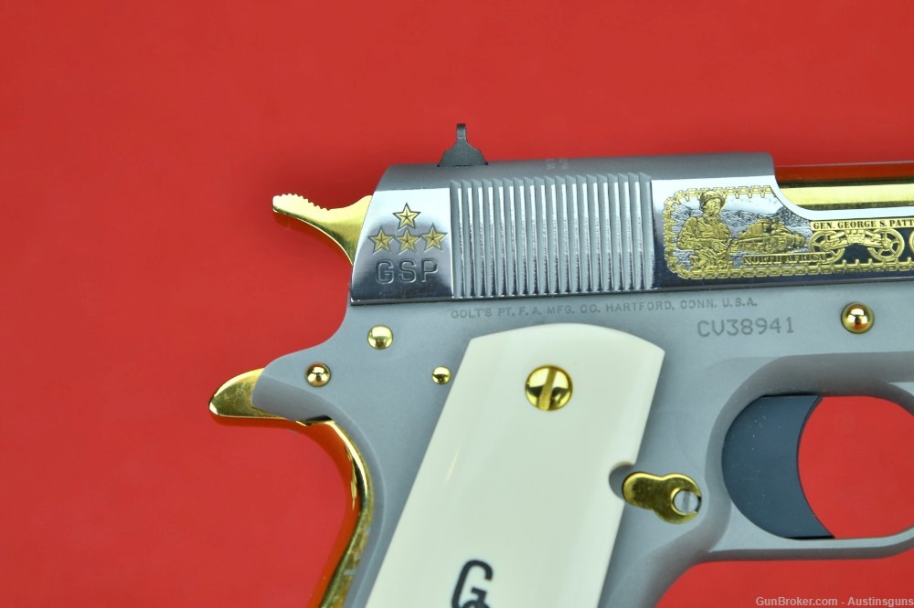 LIMITED Colt Government Model 1911 *GEN. GEORGE S. PATTON, #65 of 500*-img-29