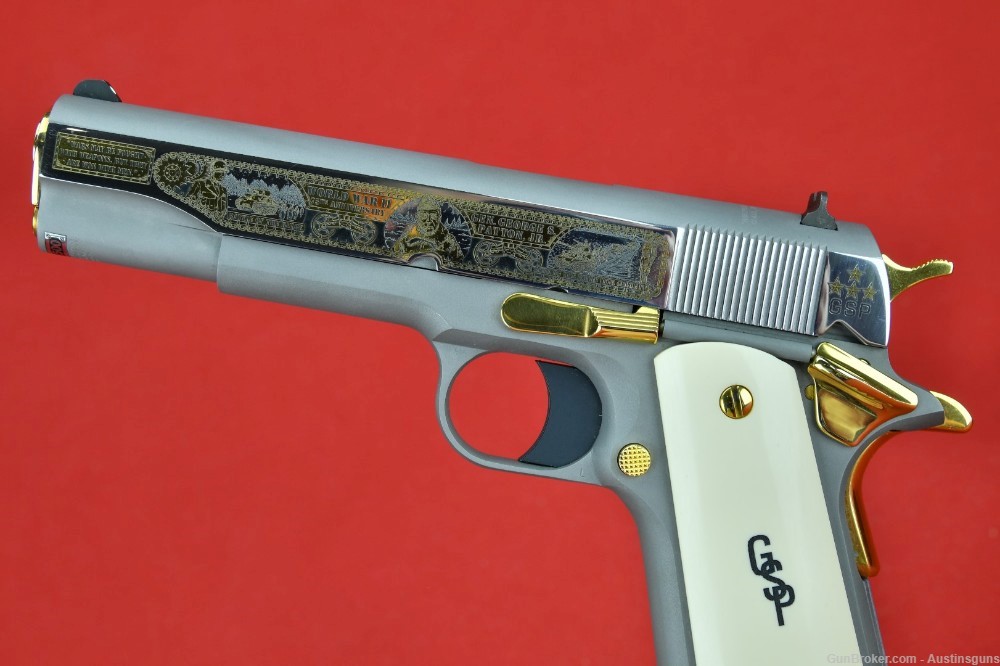 LIMITED Colt Government Model 1911 *GEN. GEORGE S. PATTON, #65 of 500*-img-18