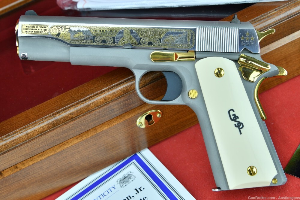 LIMITED Colt Government Model 1911 *GEN. GEORGE S. PATTON, #65 of 500*-img-0